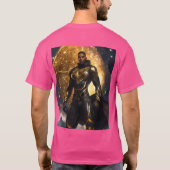 Superheld met de kracht van de tijd man T-shirt (Achterkant)