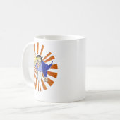 Superheld met Potlood Koffiemok (Voorkant links)