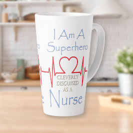 Superheld Nurse Giant Coffee Mok