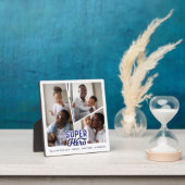 Superheld pa Foto Collage Comic Book Keepslag Fotoplaat (Insitu)