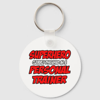 Superheld.. persoonlijke trainer sleutelhanger