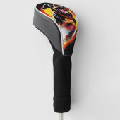 Superheld Rottweiler Dog 01 - Ignacio rechter Golfheadcover (Schuin)