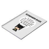 Superheld Rules Notitieboek (Linkerzijde)