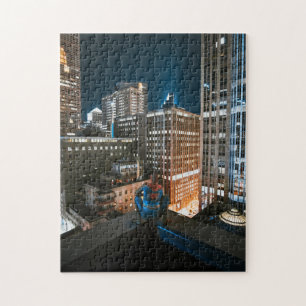Superheld Schilderachtig Puzzles City Art Hard Jig Legpuzzel