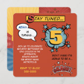 Superheld Smash! Kaart (Voorkant / Achterkant)