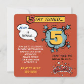 Superheld Smash! Kaart (Voorkant)