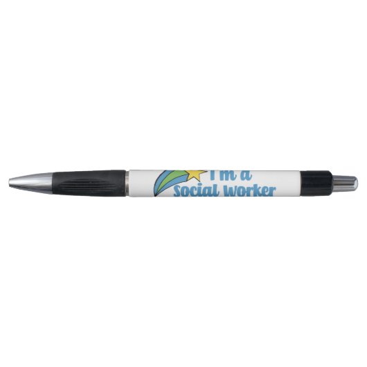 Superheld Social Worker Pen (Voorkant)