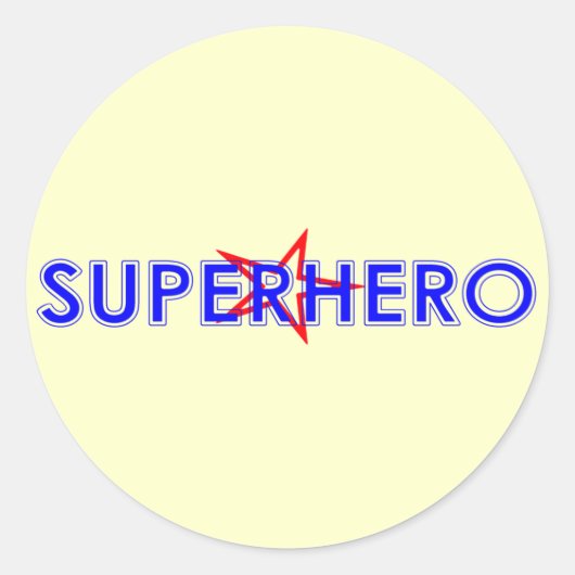 Superheld Stickers (Voorkant)