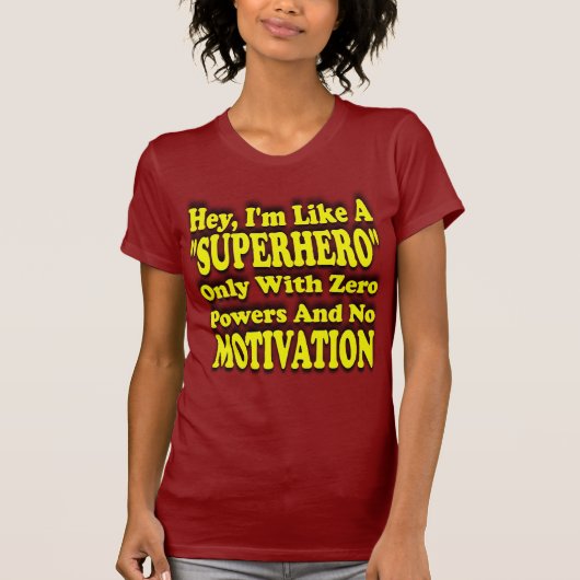 Superheld T-shirt (Voorkant)