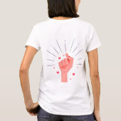 superheld t-shirt (Achterkant)