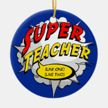 Superheld Teacher Custom