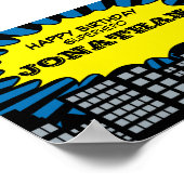 Superheld Thed Poster (Hoek)