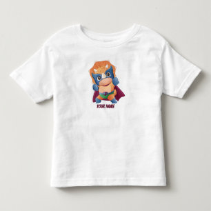 Superheld Triceratops Dinosaur Kinder Shirts
