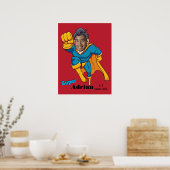 Superheld Unieke speciale kinderen Poster (Keuken)