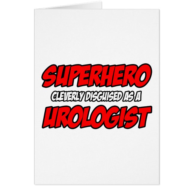 Superheld...Uroloog (Voorkant)
