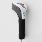 Superheld vaders dag golfheadcover (Schuin)