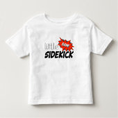 Superheld verjaardagsshirt | shirt sidekick (Voorkant)