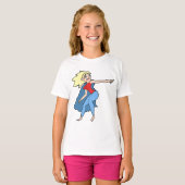 Superheld Vrouw T-shirt (Voorkant volledig)