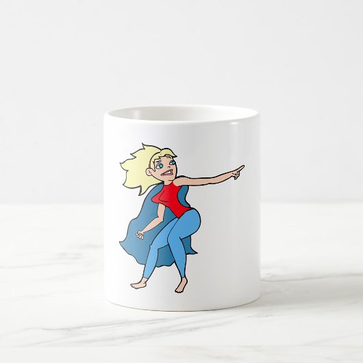 Superheld Woman Koffiemok