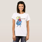Superheld Woman T-shirt (Voorkant volledig)