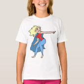 Superheld Woman T-shirt (Voorkant)