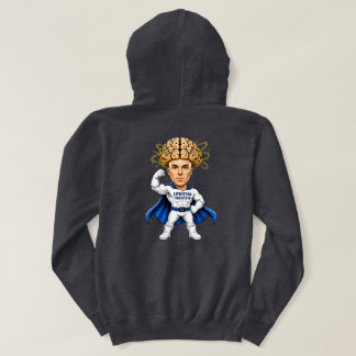Superhelden Brein Kracht Hoodie