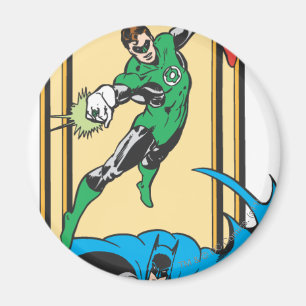 Superhelden in actie magneet