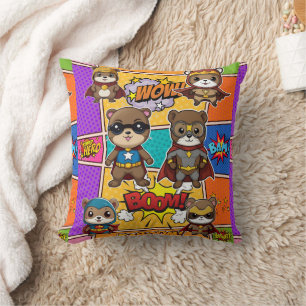 Superhelden Kawaii Gopher Prints Kussen