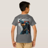 Superhelden kinder T-shirt (Achterkant volledig)