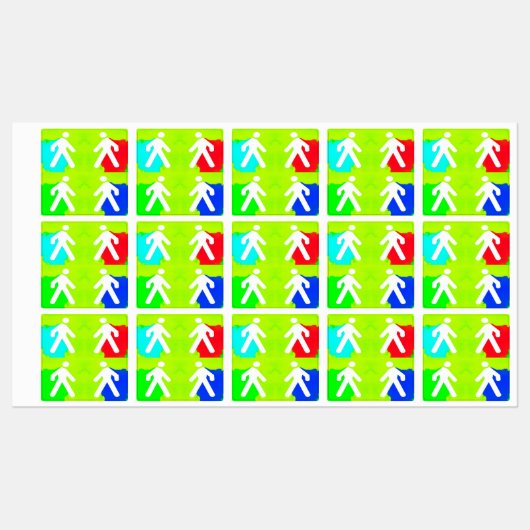 Superhelden Labels (Vel)