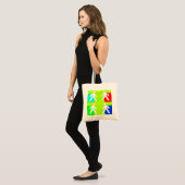 Superhelden Tote Bag (Voorkant (model))