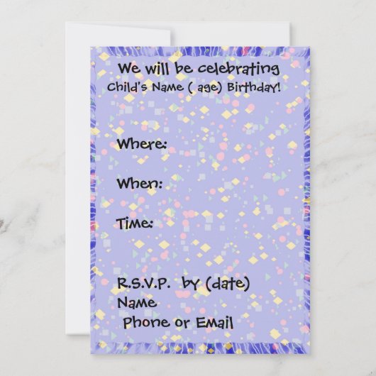 Superhelden Uitnodiging (Achterkant)