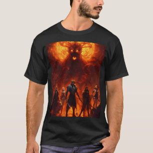 Superhelden vs. Spectrale Krachten: Epische spooka T-shirt