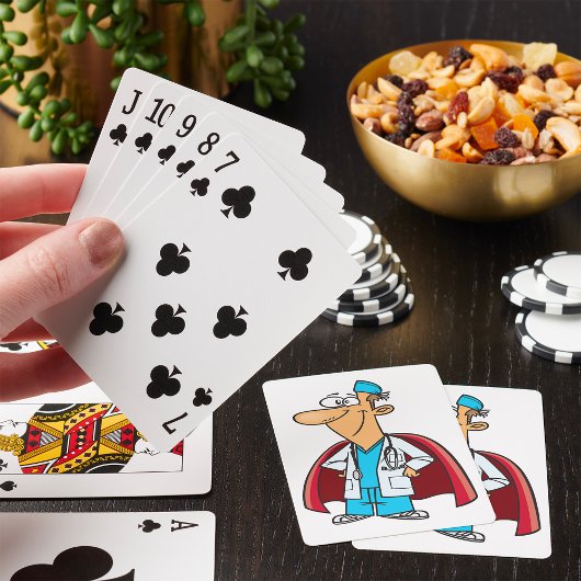 Superheldendokter Pokerkaarten