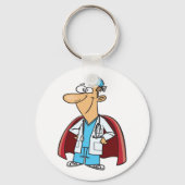 Superheldendokter Sleutelhanger (Achterkant)