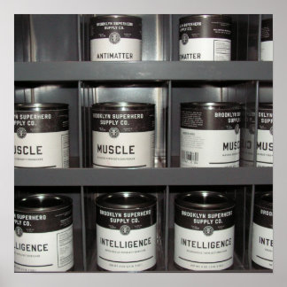 Superheldenvoorraad Poster