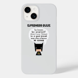 Superheldregels Case-Mate iPhone 14 Hoesje