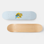 Superhero bee cartoon skateboard (Horz)