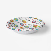 Superhero-bord Papieren Kommen (Gebogen)