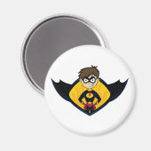 Superhero Boy Magnet (Recto/Verso)