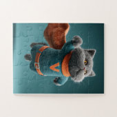 Superhero Cat Jigsaw Puzzle (Horizontal)