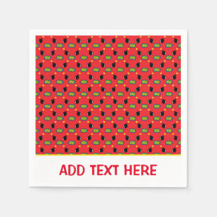 Superhero Comics Leuke Bomb Bang Boom Aangepaste T Servet