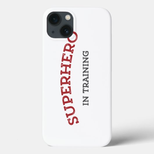 SUPERHERO extra-dur dans le coque iphone de format (Verso)