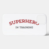 SUPERHERO extra-dur dans le coque iphone de format (Verso (horizontal))