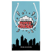 Superhero Friend Comic Valentine Cadeau Sac (Dos)
