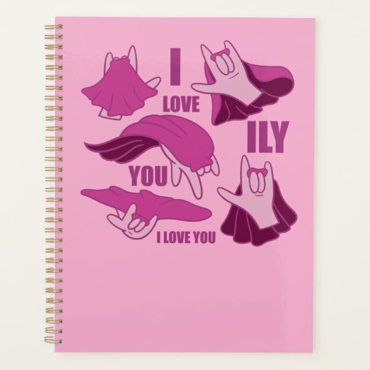 Superhero ILY - ASL Design (Devant)