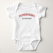 SUPERHERO in T-shirt voor OPLEIDING (Voorkant)