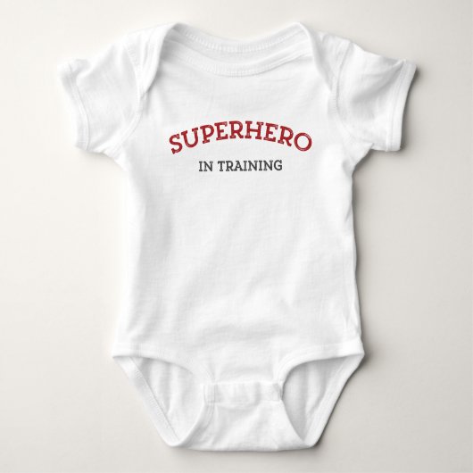 SUPERHERO in T-shirt voor OPLEIDING (Voorkant)