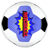 Superhero Kids Comic Book Nom personnalisé (Tourné)