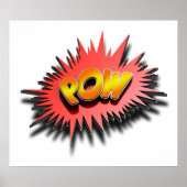 Superhero POW - Poster (Devant)